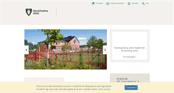 Desktop Screenshot of beckombergaskolan.stockholm.se