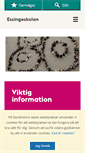 Mobile Screenshot of essingeskolan.stockholm.se