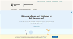 Desktop Screenshot of klastorpsskolan.stockholm.se