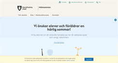 Desktop Screenshot of nalstaskolan.stockholm.se