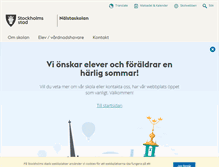 Tablet Screenshot of nalstaskolan.stockholm.se