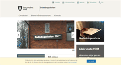 Desktop Screenshot of gubbangsskolan.stockholm.se